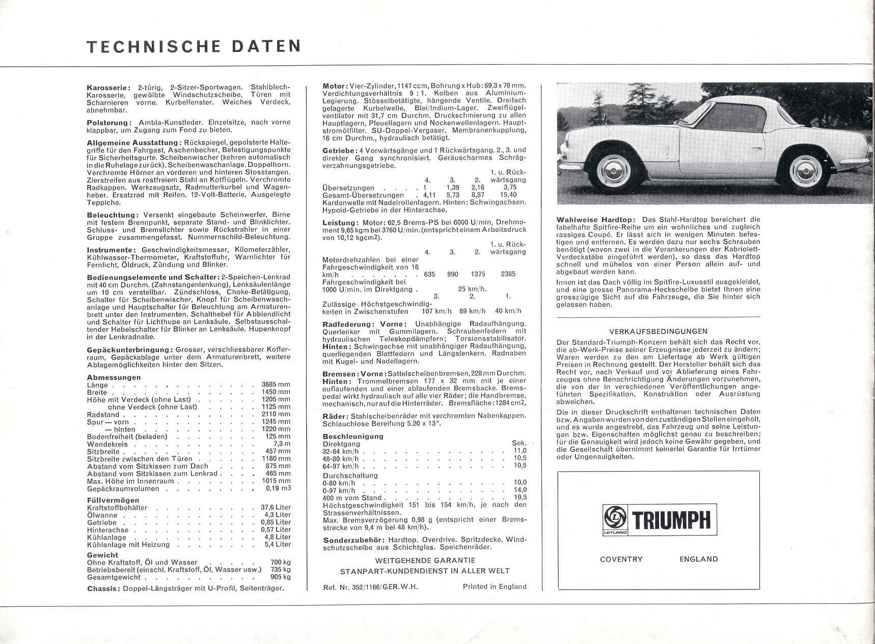 Triumph- Spitfire MK II (D)!